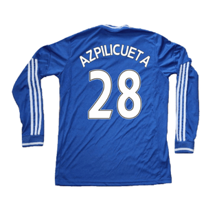 Chelsea 2013-14 Long Sleeve Home Shirt (S) (Excellent) (Azpilicueta 28)_1