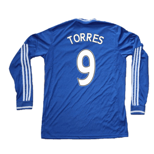 Chelsea 2013-14 Long Sleeve Home Shirt (S) (Excellent) (Torres 9)_1