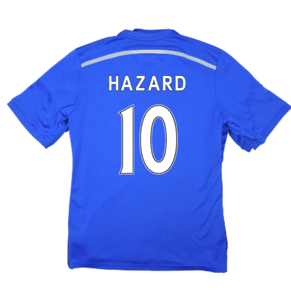 Chelsea 2014-15 Home Shirt (Womens L 1) (Hazard 10) (Good)_1