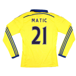 Chelsea 2014-15 Long Sleeve Away Shirt (S) (Excellent) (Matic 21)_1