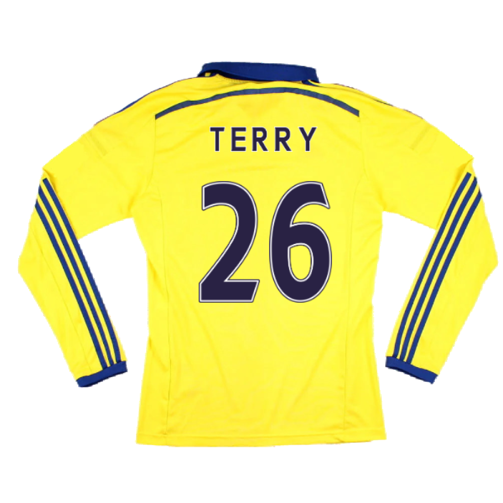 Chelsea 2014 15 Long Sleeve Away Shirt S Excellent Terry 26 Classic Football Kit