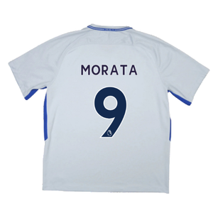 Chelsea 2017-18 Away Shirt (XLB) (Very Good) (Morata 9)_1