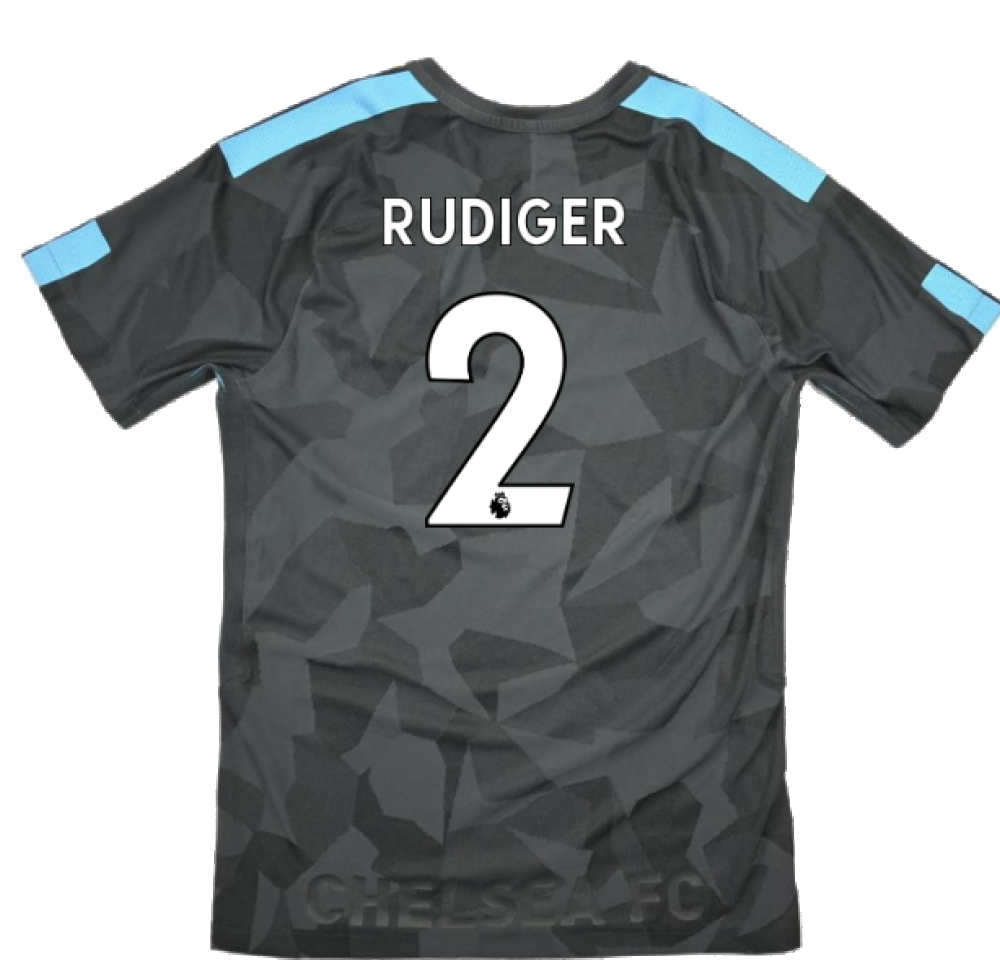 Chelsea 2017-18 Third Shirt (M) (Rudiger 2) (Excellent) – Classic
