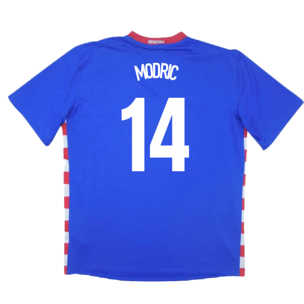 Croatia 2008-2010 Away Shirt (Excellent) (Modric 14)_1