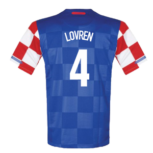 Croatia 2010-12 Away Shirt (S) (Mint) (Lovren 4)_1