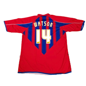 Crystal Palace 2007-08 Home Shirt (S) (Good) (Watson 14)_1