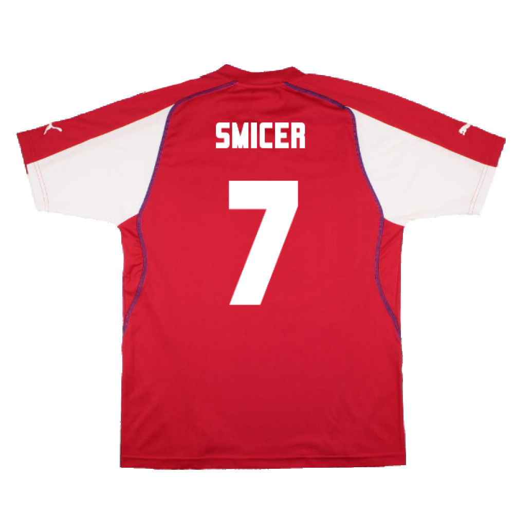 Czech Republic 2003-04 Home Shirt (Very Good) (Smicer 7)_1