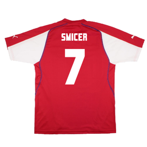 Czech Republic 2004-05 Home Shirt (2XL) (Good) (Smicer 7)_1