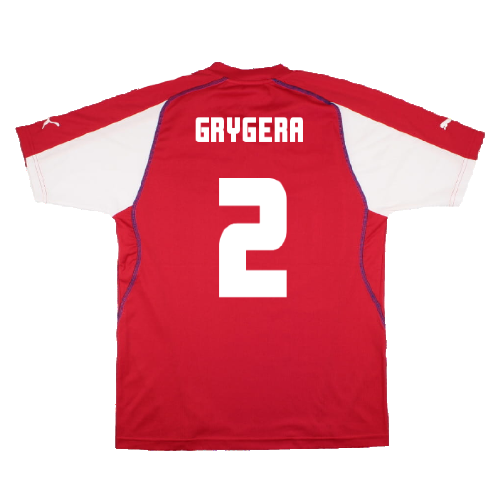 Czech Republic 2004-06 Home Shirt (XL) (Good) (Grygera 2)_1