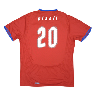 Czech Republic 2008-10 Home Shirt (XL) (Good) (Plasil 20)_1