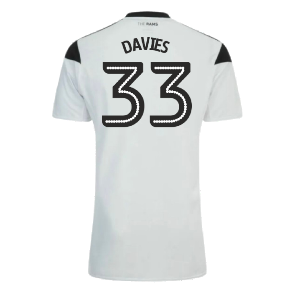 Derby County 2017-18 Home Shirt (S) (Very Good) (Davies 33)_1