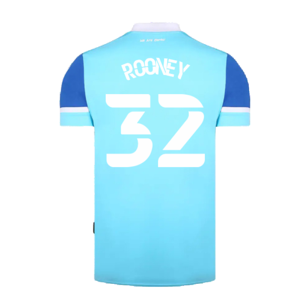 Derby County 2021-22 Away Shirt (M) (Excellent) (Rooney 32)_1
