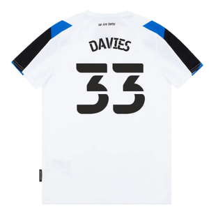 Derby County 2021-22 Home Shirt (S) (Excellent) (Davies 33)_1