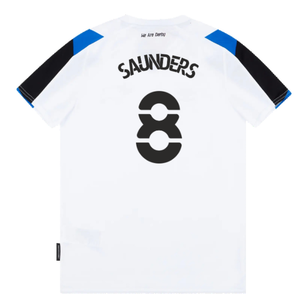 Derby County 2021-22 Home Shirt (XXL) (Mint) (Saunders 8)_1