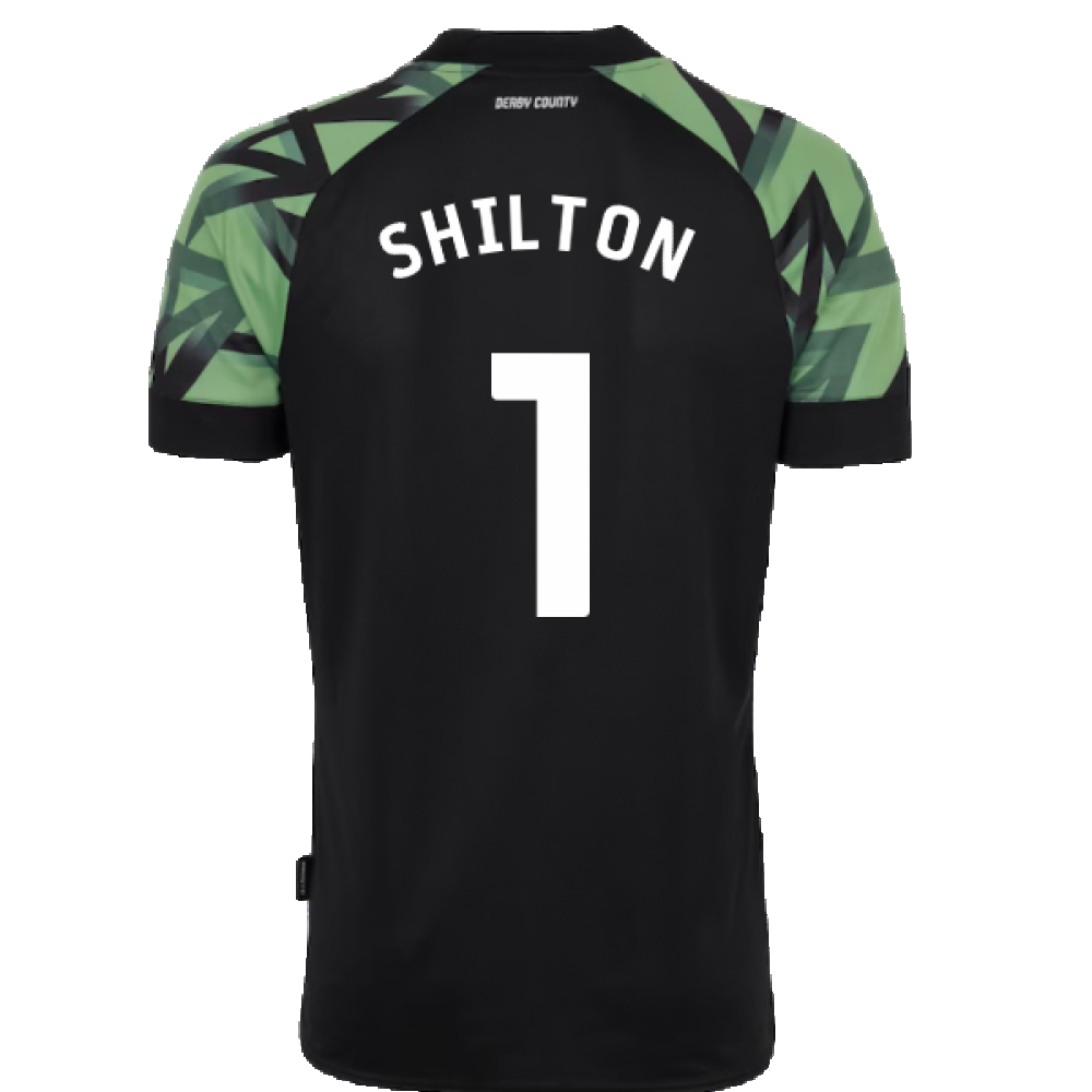 Derby County 2022-23 Away Shirt (Sponsorless) (M) (Shilton 1) (Excellent)_1