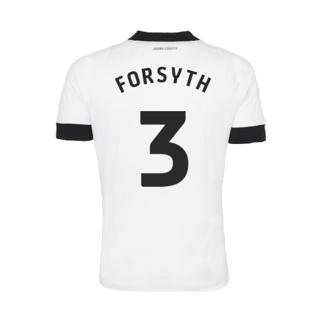 Derby County 2022-23 Home Shirt (Sponsorless) (L) (Forsyth 3) (Mint)_1