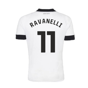 Derby County 2022-23 Home Shirt (Sponsorless) (XXL) (Ravanelli 11) (Excellent)_1