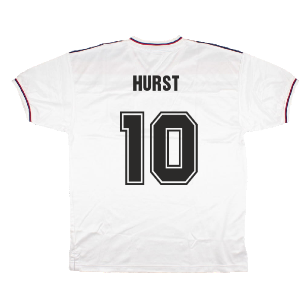 England 1980-82 Score Draw Replica Home Shirt (XL) (Good) (Hurst 10)_1