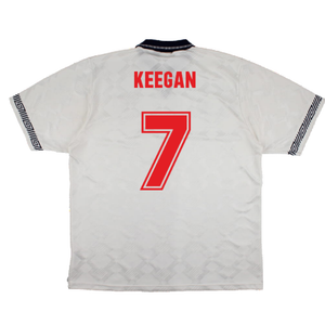 England 1990-92 Home Shirt (S) (Good) (Keegan 7)_1