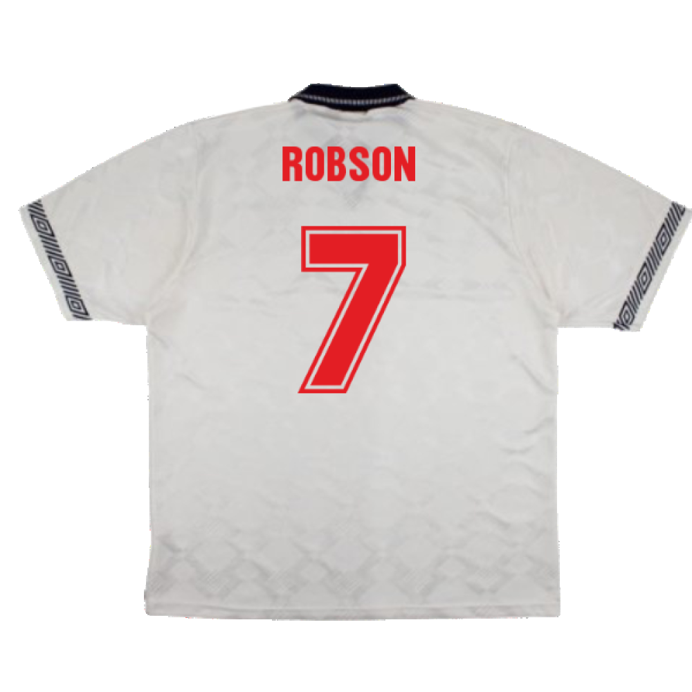 England 1990-92 Home Shirt (L) (Excellent) (Robson 7)_1