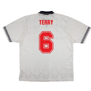 England 1990-92 Home Shirt (S) (Good) (Terry 6)_1