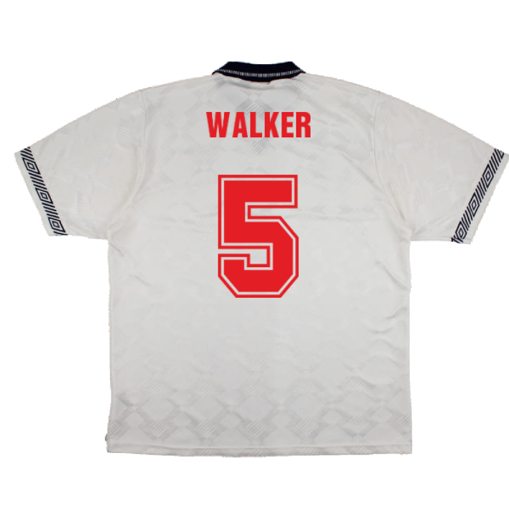 England 1990-92 Home Shirt (S) (Good) (Walker 5)_1