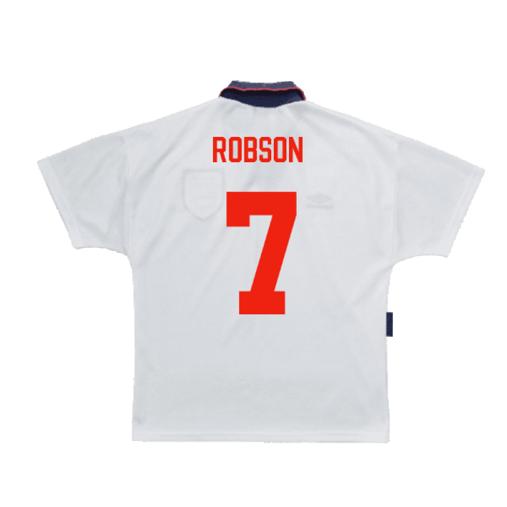 England 1993-1995 Home Shirt (L) (Excellent) (Robson 7)_1