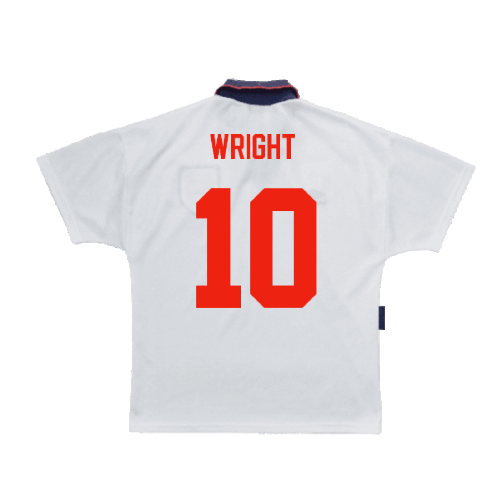England 1993-1995 Home Shirt (L) (Excellent) (Wright 10)_1