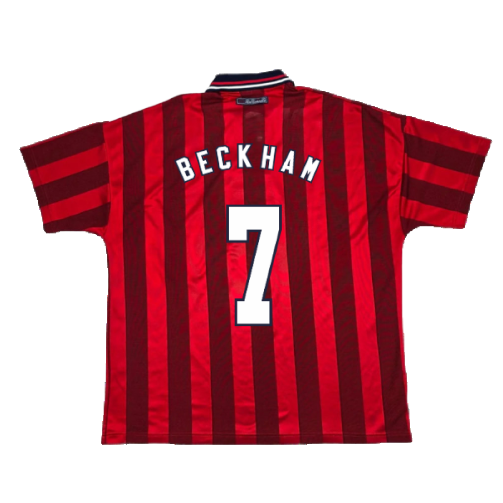England 1997-99 Away Shirt (M) (Very Good) (BECKHAM 7)_1