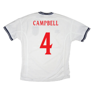 England 1999-01 Home Shirt (XL) (Very Good) (Campbell 4)_1