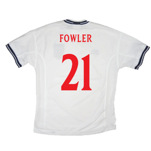 England 1999-01 Home Shirt (XL) (Very Good) (Fowler 21)_1