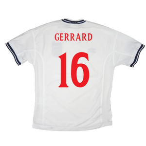 England 1999-01 Home Shirt (L) (Very Good) (Gerrard 16)_1