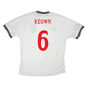 England 1999-01 Home Shirt (Very Good) (Keown 6)_1