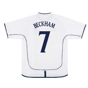 England 2001-03 Home Shirt (XL) (Good) (Beckham 7)_1