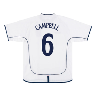 England 2001-03 Home Shirt (M) (Very Good) (Campbell 6)_1