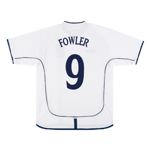 England 2001-03 Home Shirt (XL) (Fair) (Fowler 9)_1