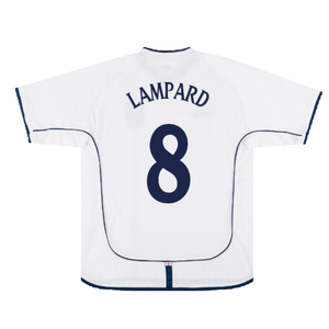 England 2001-03 Home Shirt (L) (Good) (LAMPARD 8)_2