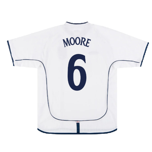 England 2001-03 Home Shirt (XL) (Good) (MOORE 6)_1