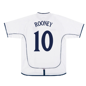 England 2001-03 Home Shirt (M) (Very Good) (ROONEY 10)_1