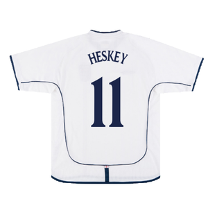 England 2001-03 Home Shirt (S) (Good) (Heskey 11)_2