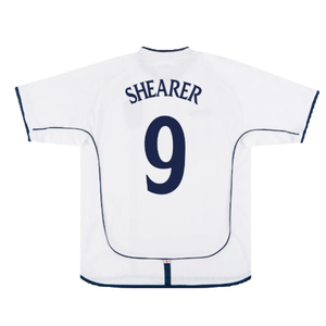 England 2001-03 Home Shirt (XL) (Good) (SHEARER 9)_1