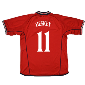 England 2002-04 Away Shirt (Excellent) (Heskey 11)_1