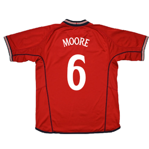 England 2002-04 Away Shirt (S) (Very Good) (MOORE 6)_1