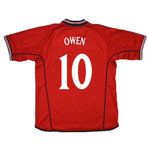 England 2002-04 Away Shirt (M) (Excellent) (OWEN 10)_1