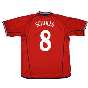 England 2002-04 Away Shirt (M) (Excellent) (Scholes 8)_1