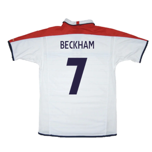 England 2003-05 Home Shirt (XL) (Very Good) (Beckham 7)_1