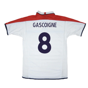 England 2003-05 Home (XL) (Good) (Gascoigne 8)_1