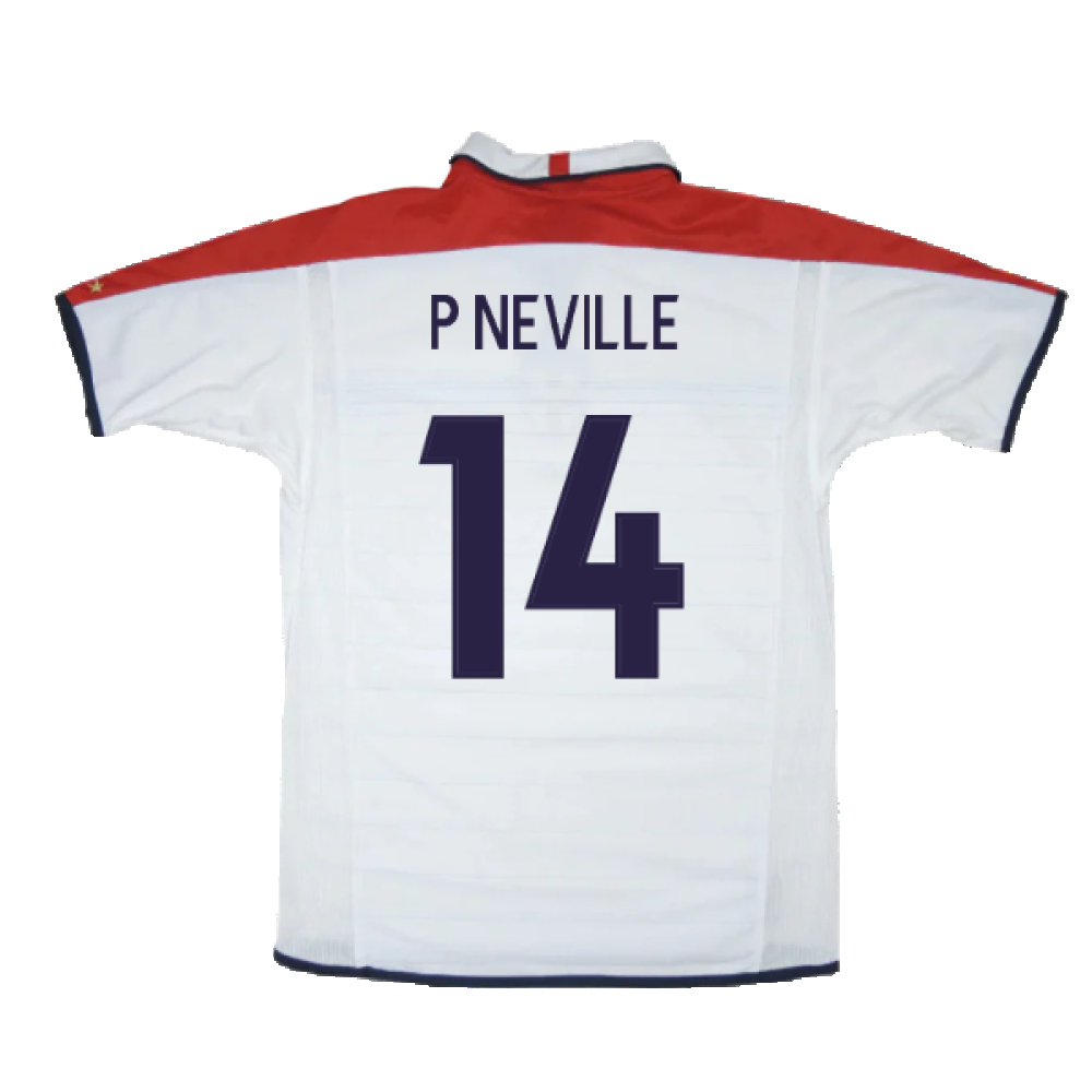 England 2003-05 Home (Excellent) (P Neville 14)_1