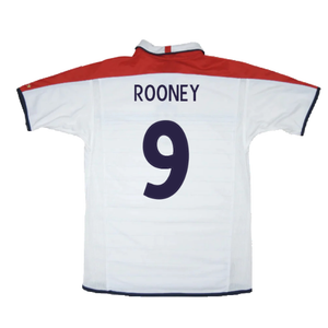 England 2003-05 Home Shirt (XL) (Mint) (Rooney 9)_1