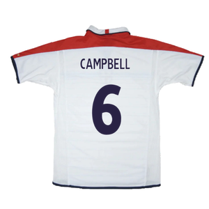 England 2003-05 Home Shirt (XL) (Excellent) (Campbell 6)_1